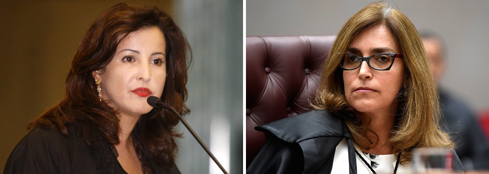 Além de Gilmar, mulher de Tofolli e ministra do STJ estão na mira da Receita (Foto: STF | STJ) Além de Gilmar, mulher de Tofolli e ministra do STJ estão na mira da Receita