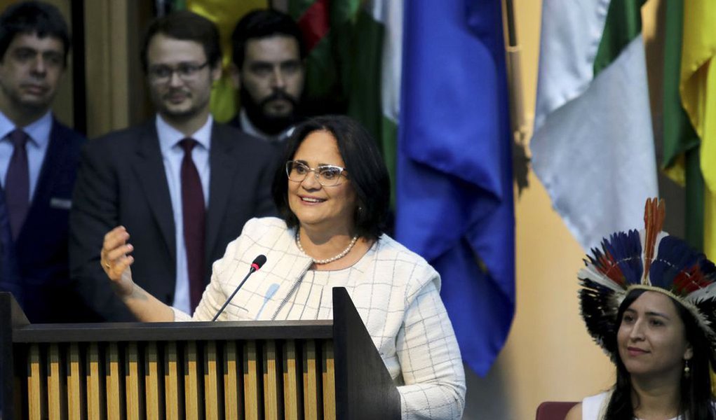 Damares 'esquece' de Marielle em discurso na ONU (Foto: Wilson Dias/Ag�ncia Brasil) Damares 'esquece' de Marielle em discurso na ONU