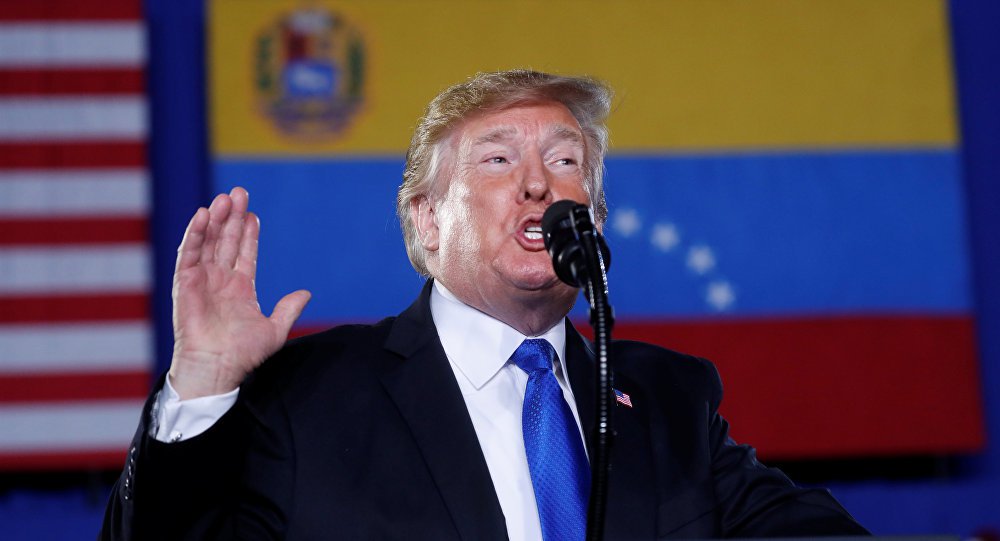Chanceler da Venezuela sobre Donald Trump: chefe da oposição venezuelana (Foto: REUTERS / Kevin Lamarque) Chanceler da Venezuela sobre Donald Trump: chefe da oposição venezuelana
