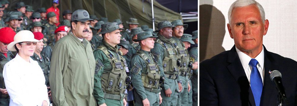 Vice de Trump ameaça Venezuela e América Latina Vice de Trump ameaça Venezuela e América Latina