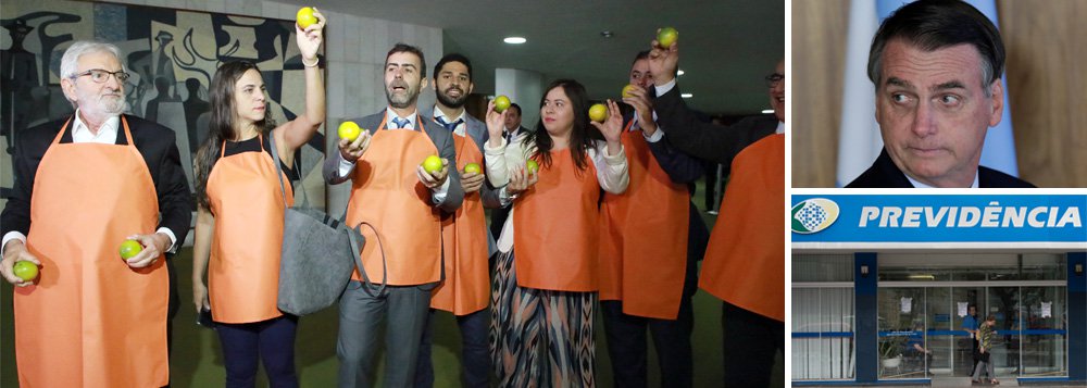 Não se combate reforma com laranjas, mas com propostas Não se combate reforma com laranjas, mas com propostas
