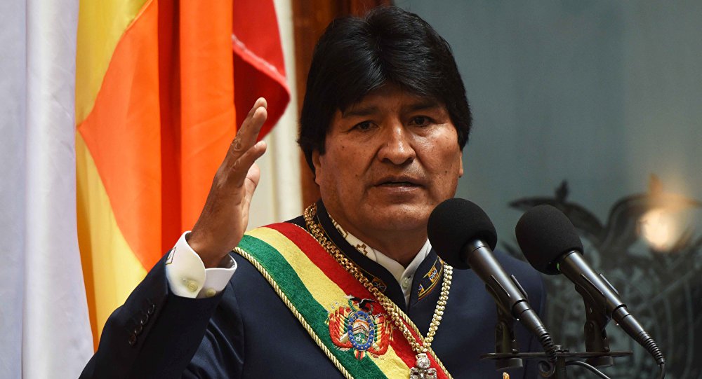 Evo Morales diz que Venezuela defende dignidade da América Latina Evo Morales diz que Venezuela defende dignidade da América Latina
