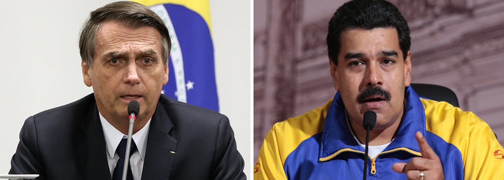 A aventura golpista de Bolsonaro na Venezuela A aventura golpista de Bolsonaro na Venezuela