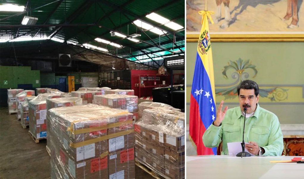 Rússia mostra o que é ajuda humanitária e envia 7,5 toneladas de medicamentos à Venezuela Rússia mostra o que é ajuda humanitária e envia 7,5 toneladas de medicamentos à Venezuela