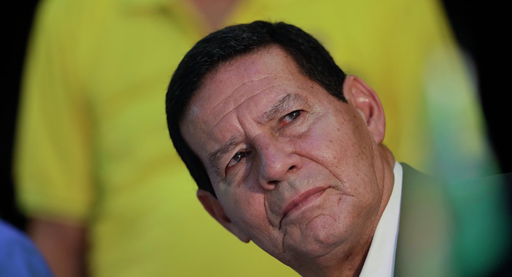 Encontro de Lima vai testar retórica de Mourão (Foto: AP Photo) Encontro de Lima vai testar retórica de Mourão