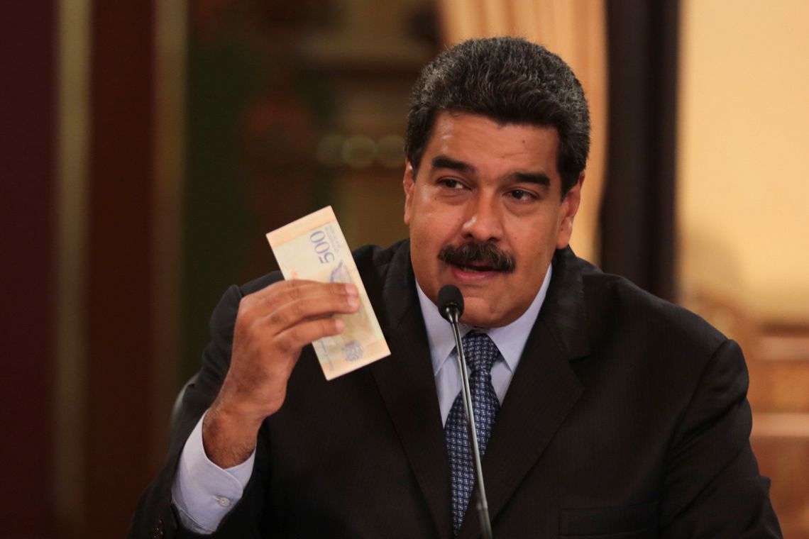 Maduro diz estar disposto a comprar comida do Brasil (Foto: Palácio Miraflores) Maduro diz estar disposto a comprar comida do Brasil