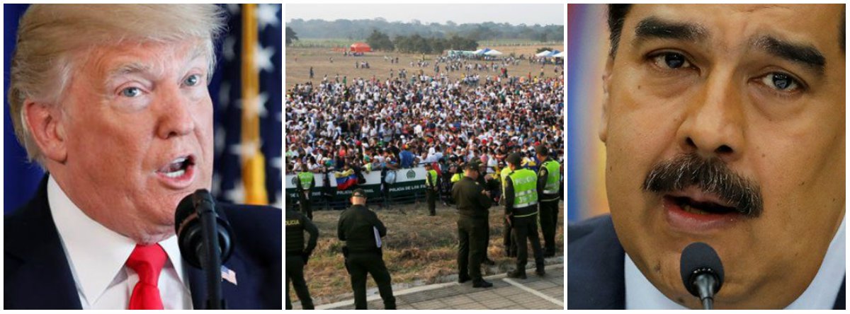 A guerra estúpida de Trump (Foto: Esq.: Jonathan Ernst - Reuters / Dir.: Manauere Quitero - Reuters) A guerra estúpida de Trump