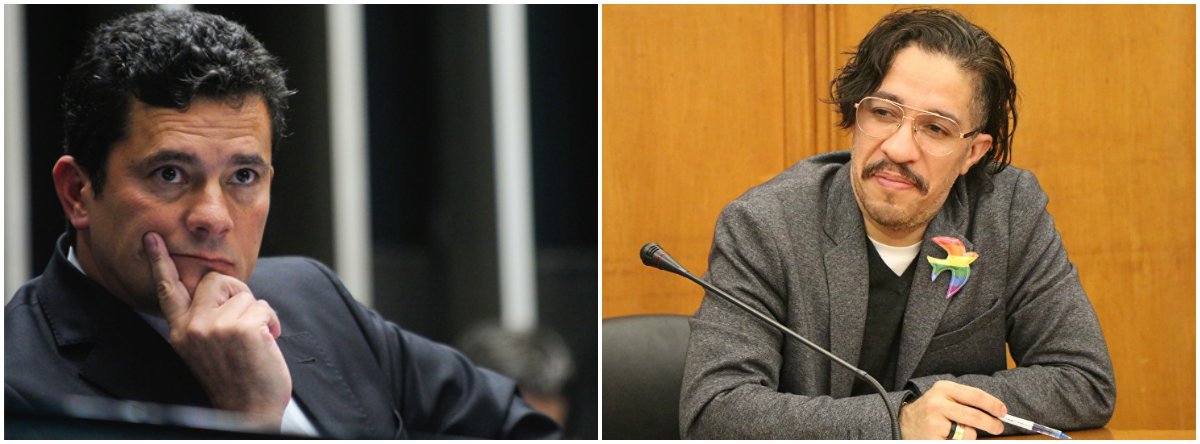 Jean Wyllys: se Moro fosse um homem com algum brio, deveria sentir vergonha Jean Wyllys: se Moro fosse um homem com algum brio, deveria sentir vergonha