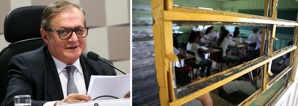 Em resposta a ministro, Ubes pede que estudantes filmem degradação de escolas Em resposta a ministro, Ubes pede que estudantes filmem degradação de escolas