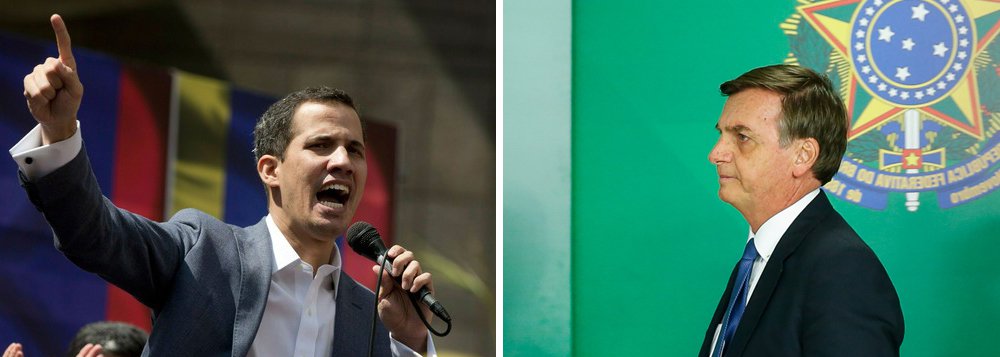 Guaidó deverá se encontrar com o aliado Jair Bolsonaro nesta quinta-feira Guaidó deverá se encontrar com o aliado Jair Bolsonaro nesta quinta-feira