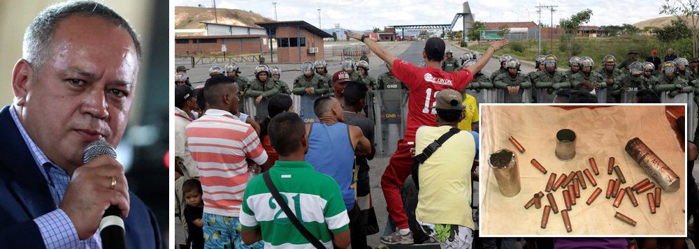 Munição que matou indígena na fronteira não é da Guarda Bolivariana, diz líder chavista Munição que matou indígena na fronteira não é da Guarda Bolivariana, diz líder chavista