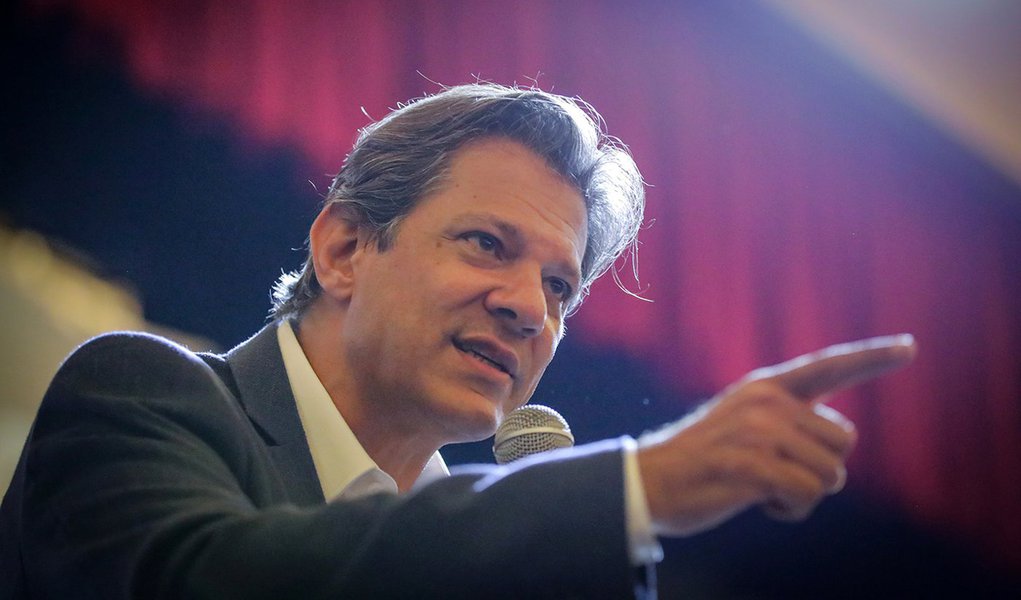 Haddad denuncia desmonte da universidade pública (Foto: Ricardo Stuckert) Haddad denuncia desmonte da universidade pública