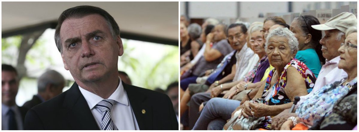 Ao reduzir benefício de idosos de baixa renda, PEC da Previdência fere a Constituição (Foto: Esq.: Antonio Cruz - ABR) Ao reduzir benefício de idosos de baixa renda, PEC da Previdência fere a Constituição