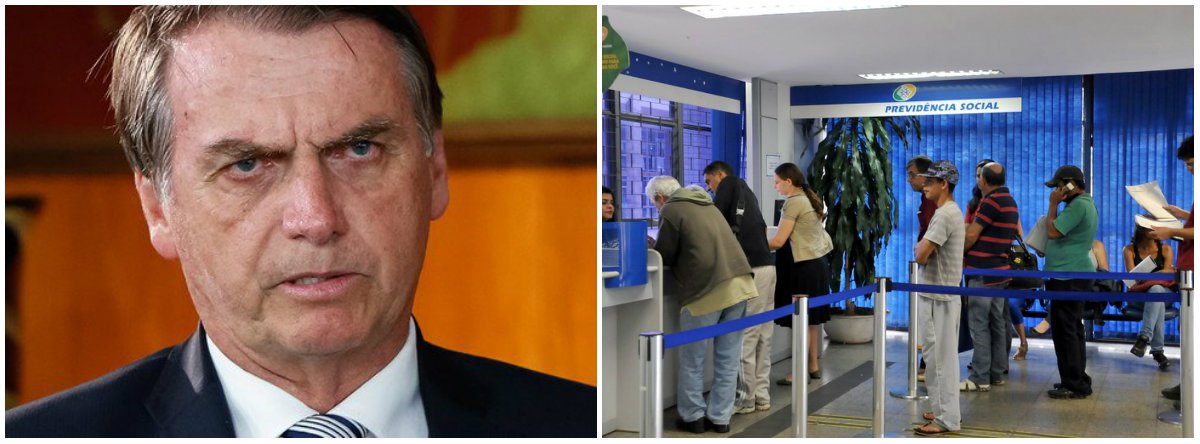 Bolsonaro dá o troco aos trabalhadores brasileiros (Foto: Esq.: Alan Santos - PR / Dir.: Antonio Cruz - ABR) Bolsonaro dá o troco aos trabalhadores brasileiros