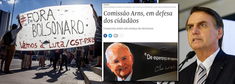 Como em 1984, a sociedade civil se mobiliza na resistência democrática Como em 1984, a sociedade civil se mobiliza na resistência democrática