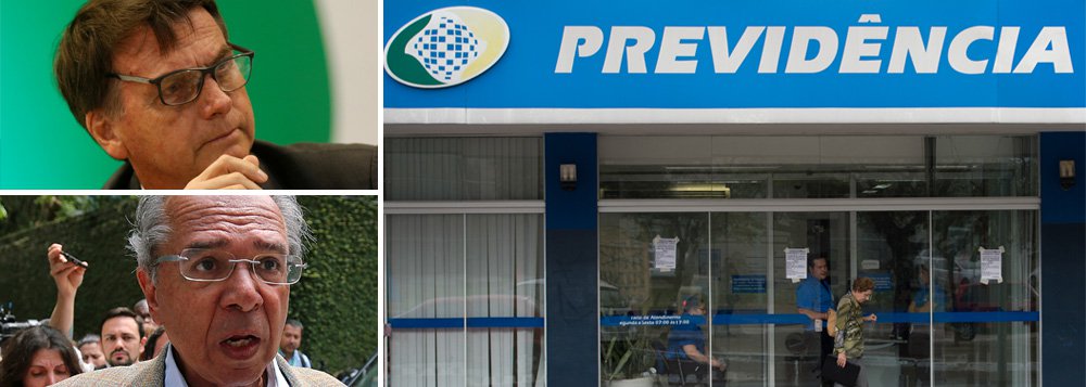 Não mexam na aposentadoria! Não mexam na aposentadoria!