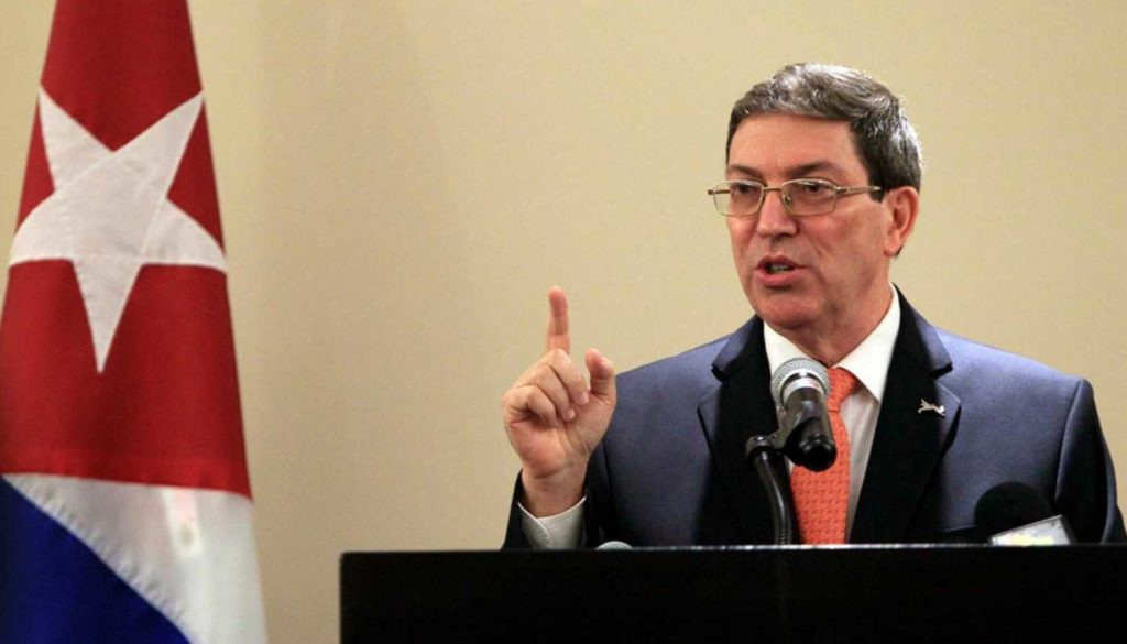 Trump é amoral e polariza a sociedade com ódio, diz chanceler cubano Trump é amoral e polariza a sociedade com ódio, diz chanceler cubano