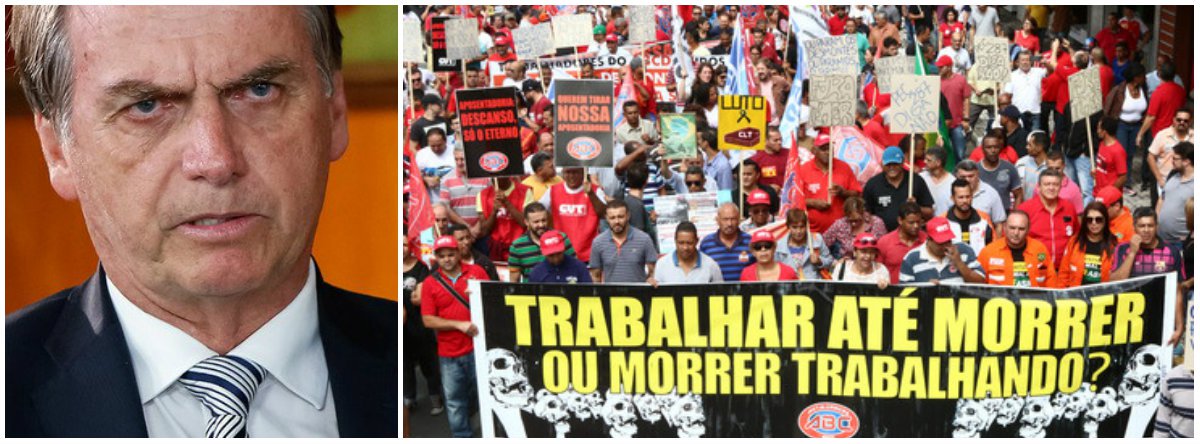“Nova Previdência”: trabalhar mais, pagar mais e ganhar menos (Foto: Esq.: Alan Santos - PR) “Nova Previdência”: trabalhar mais, pagar mais e ganhar menos