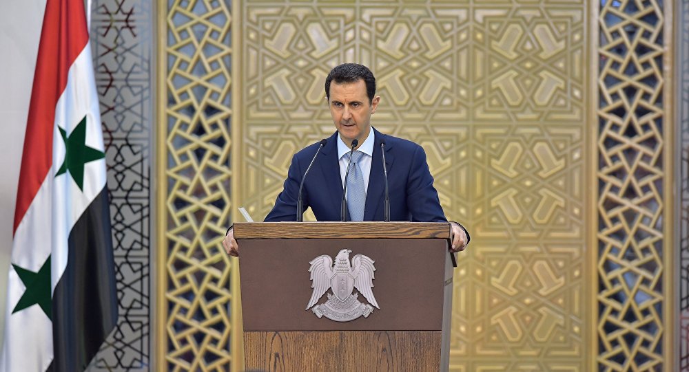 Bashar Al-Assad defende soberania contra agressão estrangeira Bashar Al-Assad defende soberania contra agressão estrangeira