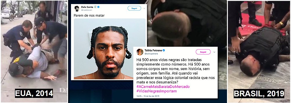 Ativistas, artistas e político negros cobram: parem de nos matar Ativistas, artistas e político negros cobram: parem de nos matar