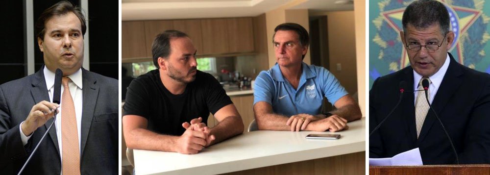 Maia: ‘impressão’ é que Bolsonaro usa filho para induzir saída de Bebianno Maia: ‘impressão’ é que Bolsonaro usa filho para induzir saída de Bebianno