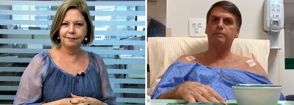 Cantanhêde diz que Bolsonaro tomou “última dose de quimioterapia” Cantanhêde diz que Bolsonaro tomou “última dose de quimioterapia”