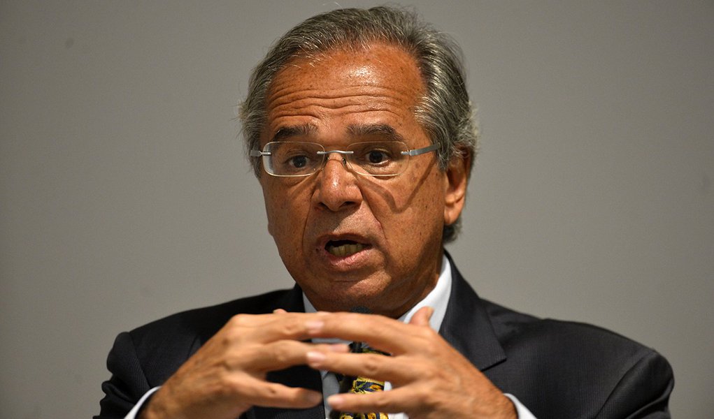 Guedes diz que ele e Bolsonaro amam os americanos (Foto: Valter Campanato/Agência Brasil) Guedes diz que ele e Bolsonaro amam os americanos