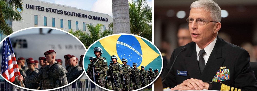 'Exército brasileiro pode virar puxadinho das Forças Armadas dos EUA' 'Exército brasileiro pode virar puxadinho das Forças Armadas dos EUA'