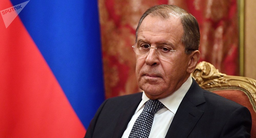 Lavrov diz que EUA pressionam Europa a sancionar Rússia Lavrov diz que EUA pressionam Europa a sancionar Rússia