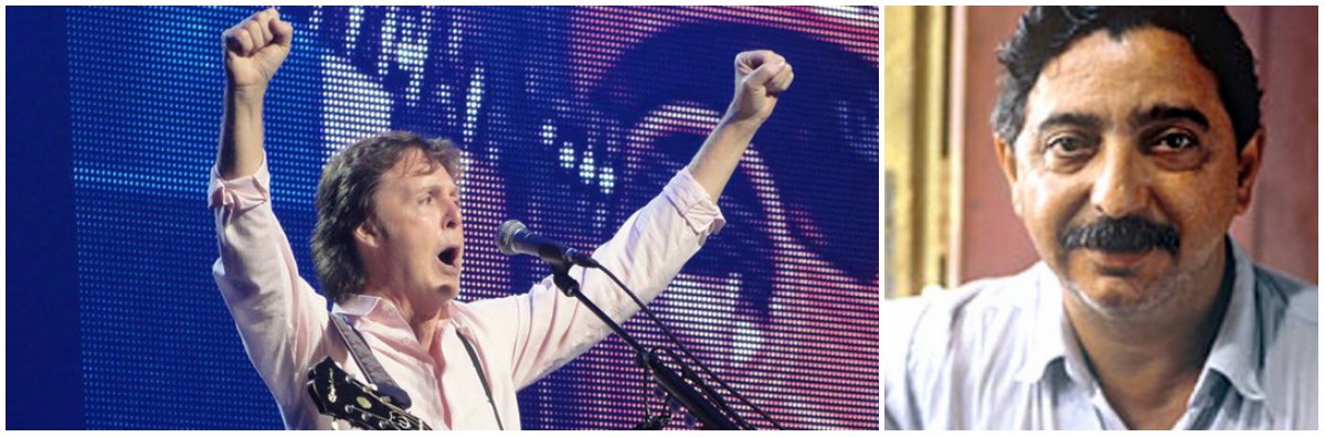 Paul McCartney dedicou canção a Chico Mendes: sua morte foi um choque Paul McCartney dedicou canção a Chico Mendes: sua morte foi um choque