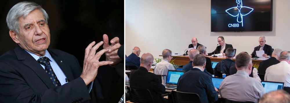 General Heleno ao 247: “Não estamos espionando a CNBB” General Heleno ao 247: “Não estamos espionando a CNBB”