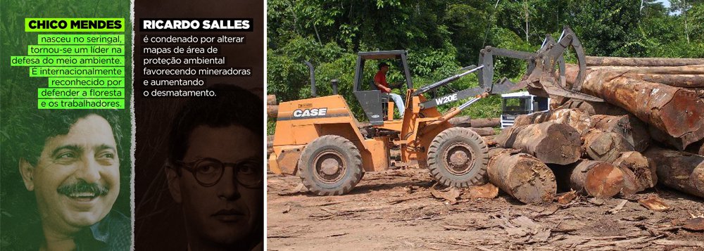 Cineasta que filmou Chico Mendes rebate Ricardo Salles Cineasta que filmou Chico Mendes rebate Ricardo Salles