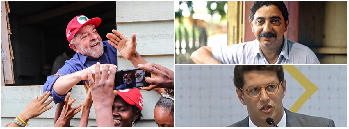 Lula: mataram o Chico Mendes, mas não a luta dele (Foto: Esq.: Stuckert) Lula: mataram o Chico Mendes, mas não a luta dele