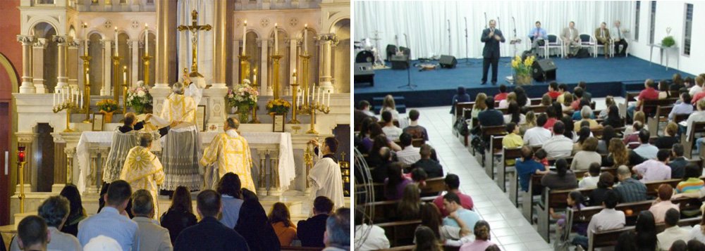 Católicos versus evangélicos - salve-se quem puder Católicos versus evangélicos - salve-se quem puder