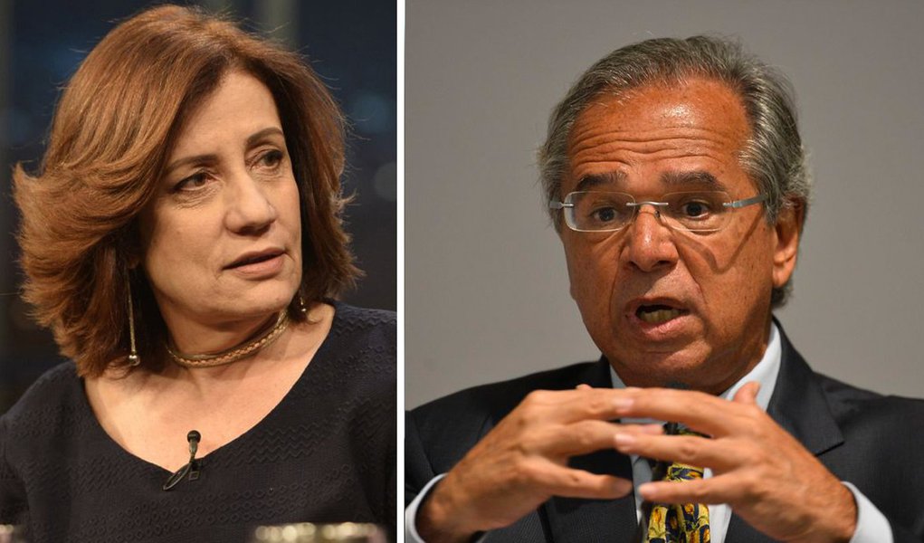 Miriam Leitão detona comunicação de Paulo Guedes Miriam Leitão detona comunicação de Paulo Guedes