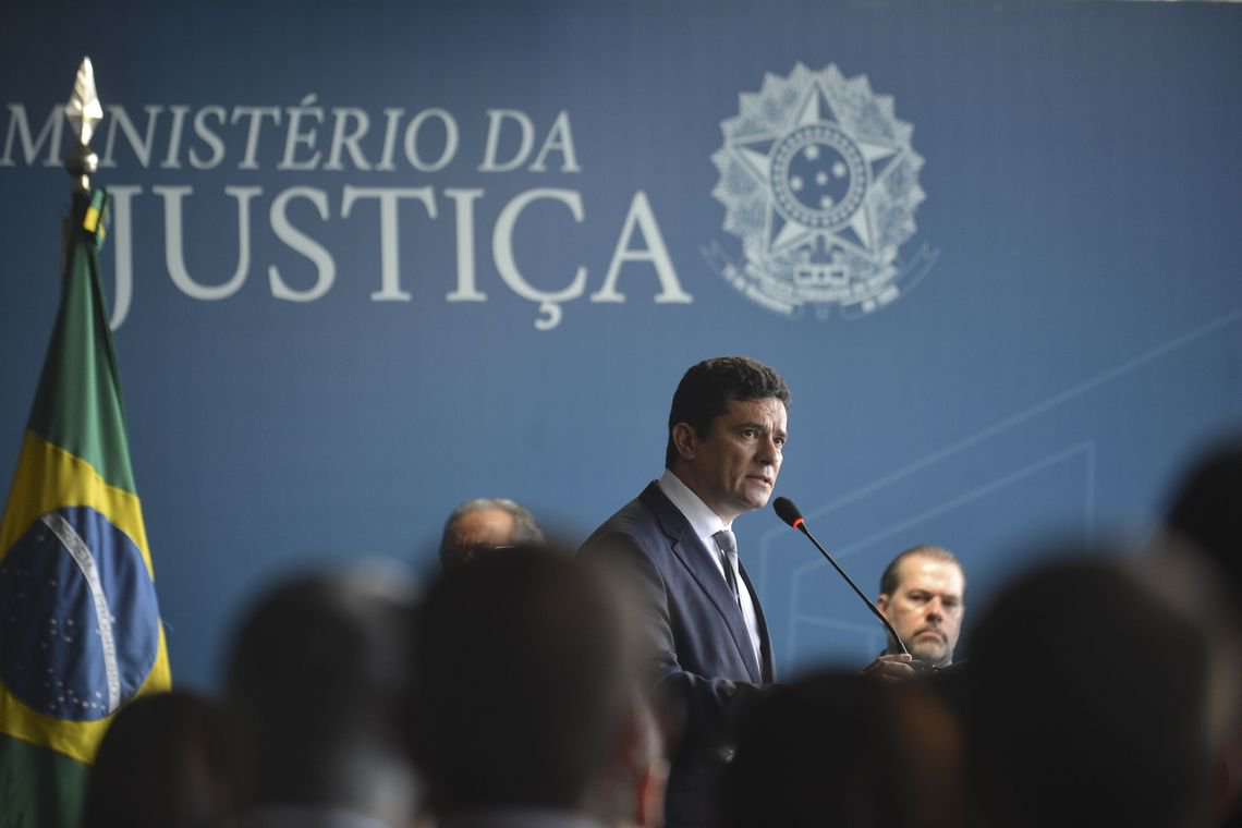 Moro virou caricatura de meganha, diz Fernando Brito (Foto: Marcello Casal jr/Agência Brasil) Moro virou caricatura de meganha, diz Fernando Brito