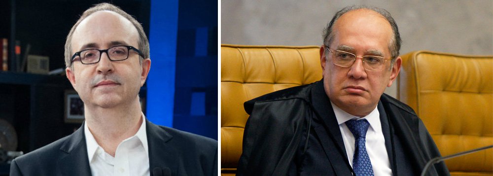 Reinaldo Azevedo: vazamento sobre Gilmar Mendes é político Reinaldo Azevedo: vazamento sobre Gilmar Mendes é político