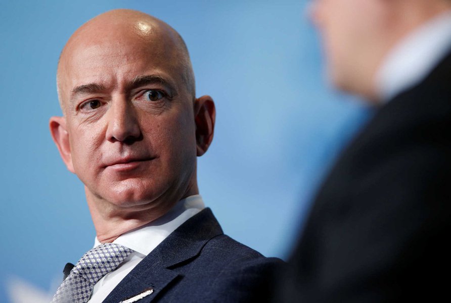 Jeff Bezos diz que dono do National Enquirer tentou chantageá-lo (Foto: JOSHUA ROBERTS) Jeff Bezos diz que dono do National Enquirer tentou chantageá-lo
