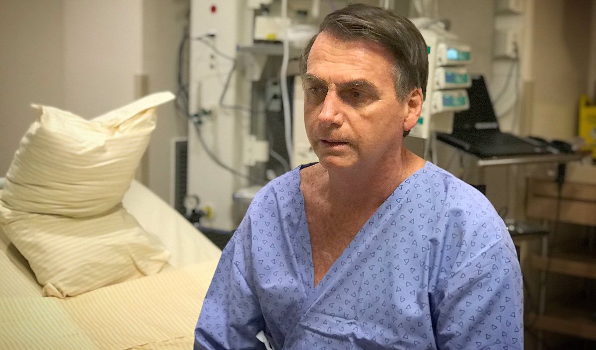 Bolsonaro melhora e volta a se alimentar por via oral (Foto: Divulgação) Bolsonaro melhora e volta a se alimentar por via oral