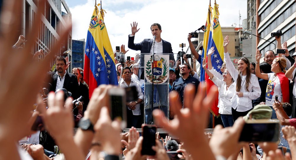 Claro que há um golpe de Estado na Venezuela, diz sociólogo alemão (Foto: REUTERS / Carlos Garcia Rawlins) Claro que há um golpe de Estado na Venezuela, diz sociólogo alemão