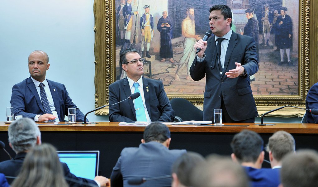 Deputados não puderam fazer perguntas a Moro sobre pacote anticrime (Foto: J.Batista/Câmara dos Deputados) Deputados não puderam fazer perguntas a Moro sobre pacote anticrime