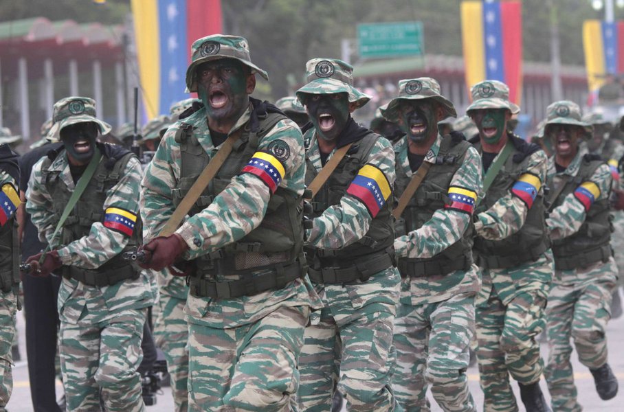 Reunião sobre 'saída militar' para Venezuela contou com presença do Brasil Reunião sobre 'saída militar' para Venezuela contou com presença do Brasil