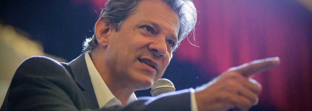 Ignorância, diz Haddad após gafe de ministro sobre Cazuza (Foto: Ricardo Stuckert) Ignorância, diz Haddad após gafe de ministro sobre Cazuza