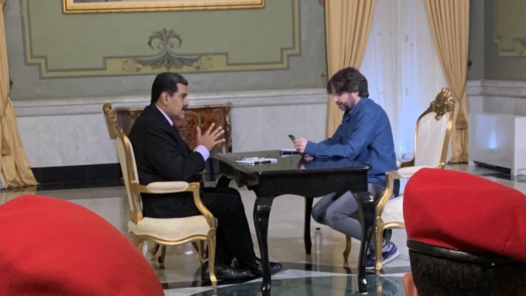 Nós somos como os vietnamitas: resistiremos até com nossas unhas, diz Maduro em entrevista Nós somos como os vietnamitas: resistiremos até com nossas unhas, diz Maduro em entrevista
