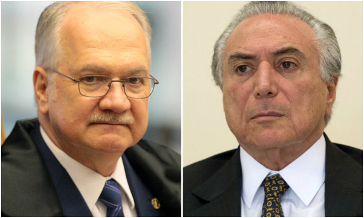 Fachin blinda Temer e manda inquérito da Odebrecht para a Justiça Eleitoral Fachin blinda Temer e manda inquérito da Odebrecht para a Justiça Eleitoral