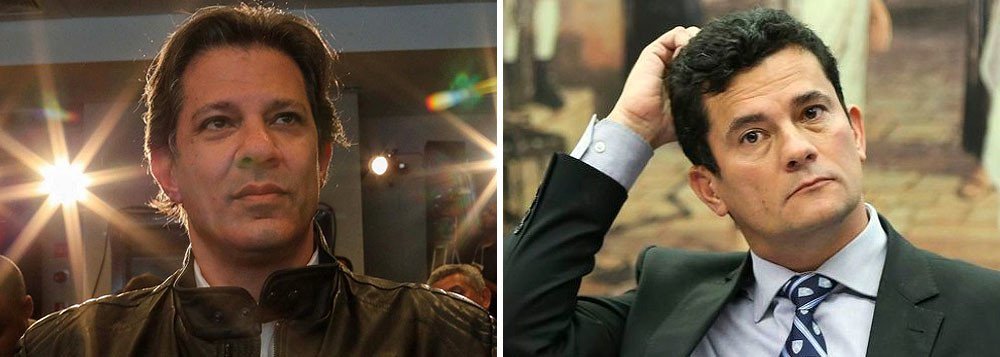 Haddad sobre pacote de Moro: medidas frustrantes e contraproducentes Haddad sobre pacote de Moro: medidas frustrantes e contraproducentes