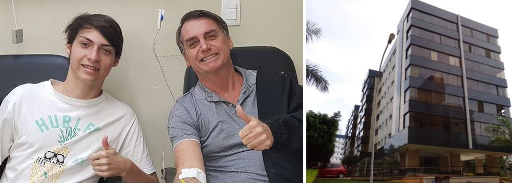 Filho muda para apartamento que Bolsonaro garantiu ter posto à venda há um ano (Foto: Reprodução) www.brasil247.com - Filho muda para apartamento que Bolsonaro garantiu ter posto à venda há um ano