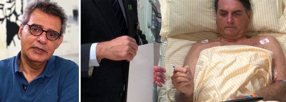 Dimenstein: estado de saúde de Bolsonaro é mais grave e assessores mentem Dimenstein: estado de saúde de Bolsonaro é mais grave e assessores mentem