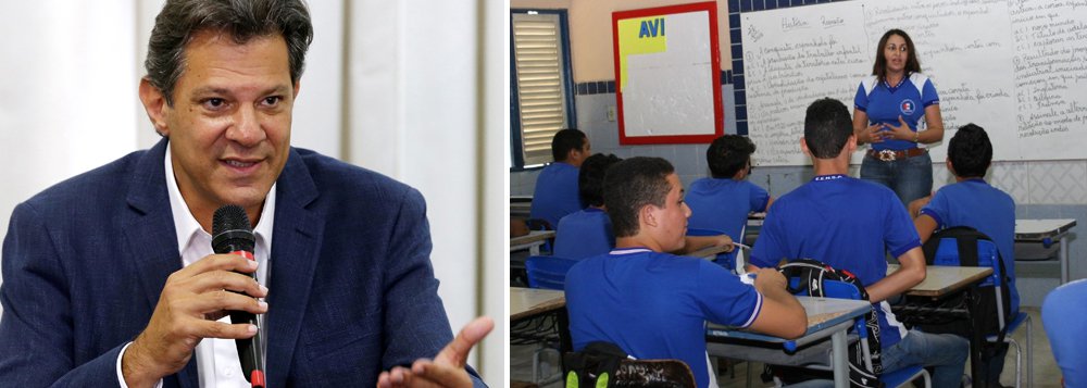 Haddad denuncia mais um ato de censura da Escola sem Partido Haddad denuncia mais um ato de censura da Escola sem Partido