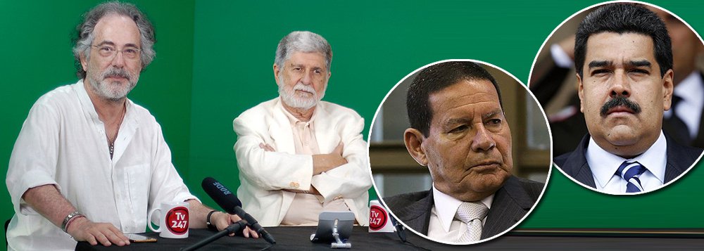 Amorim: ao negar invadir Venezuela, Mourão acaba sendo o mais sensato Amorim: ao negar invadir Venezuela, Mourão acaba sendo o mais sensato